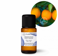 Florihana Appelsin Søt eterisk olje, økologisk, 100% ren og naturlig