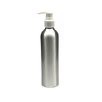 Pumpeflaske aluminium, 120/200 ml